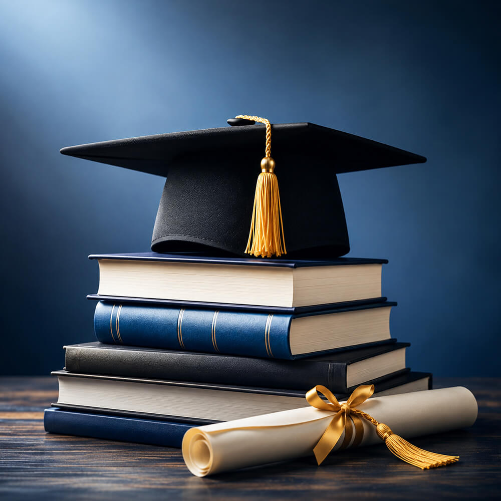 Students in a classroom benefitting from education programmes