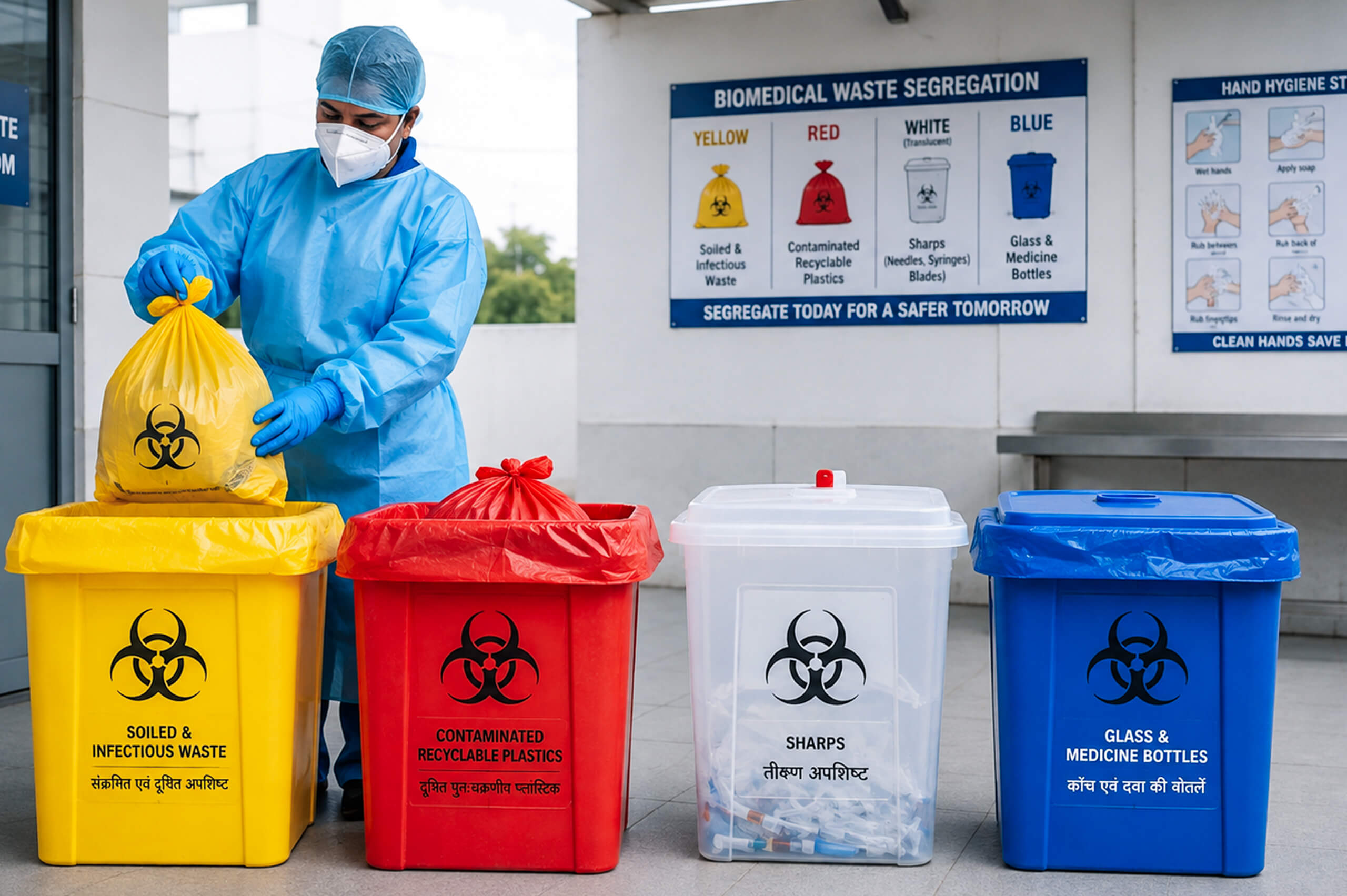 Manage Waste - Biomedical & sanitary waste management