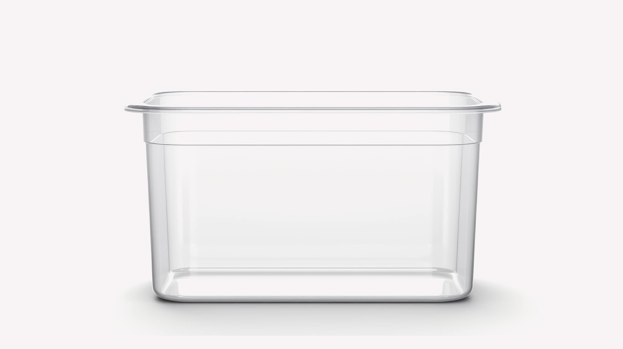 White Translucent Sharps Container